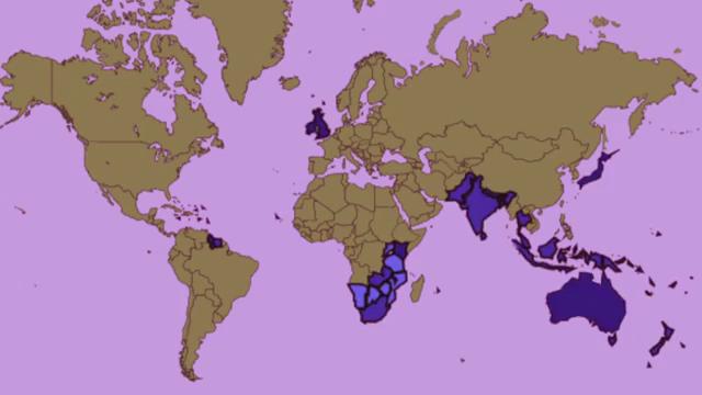 Левостороннее движение в каких странах мира: Страны мира с правосторонним и левосторонним движением