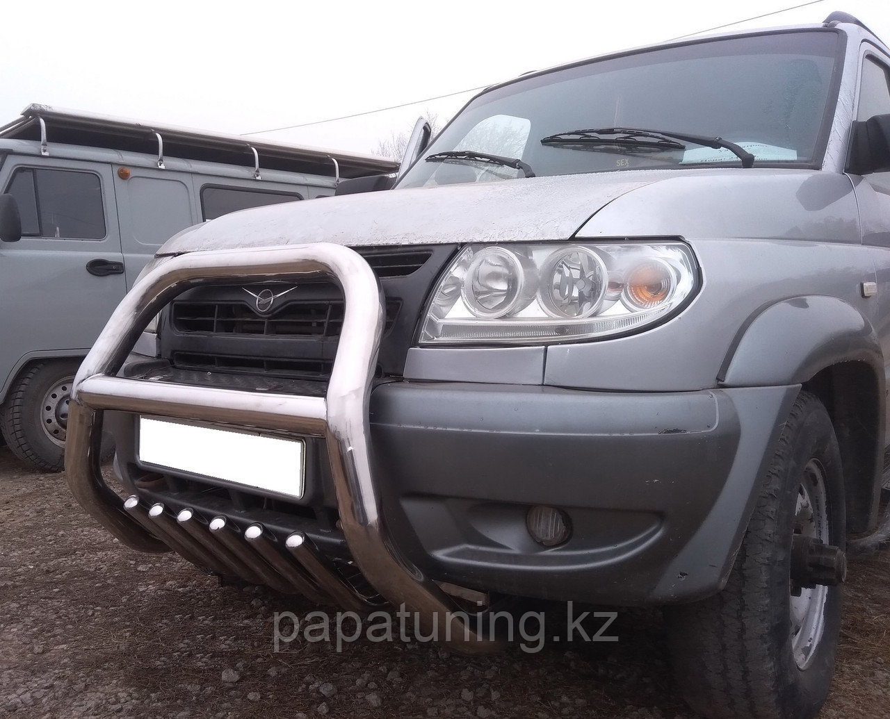 Защита бампера уаз патриот своими руками: Установка защиты переднего бампера на УАЗ Патриот