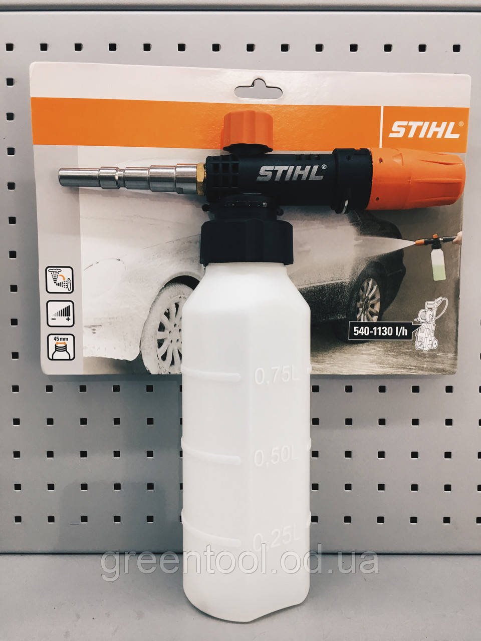 Пеногенератор для автомойки штиль: Пенная насадка LS3 для мойки STIHL от компании "CleanTech. Партнер автомоек"