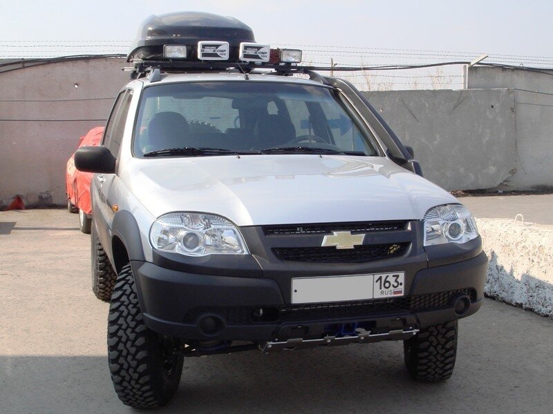 Niva Chevrolet off Road бампер