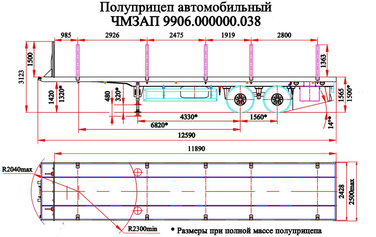 Длина прицепных осей прицепов: Ось для прицепа (750 кг) в сборе со ступицами (4x98) длина 1820 мм в Тюмени