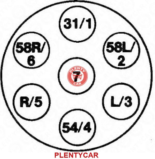 Распиновка розетки прицепа легкового: Распиновка розетки прицепа легкового автомобиля — схема подключения фаркопа