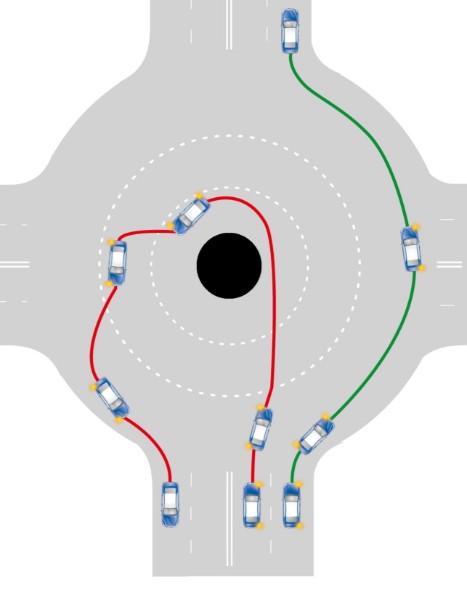 Как проезжать круговой перекресток: Как правильно проезжать перекресток с кольцевым движением? | АВТОМОБИЛИ