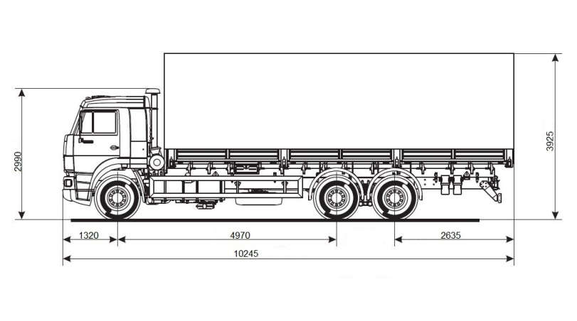 Длина кузова длинномера: Аренда длинномера КАМАЗ — кузов 20 т, длина 13,6 м