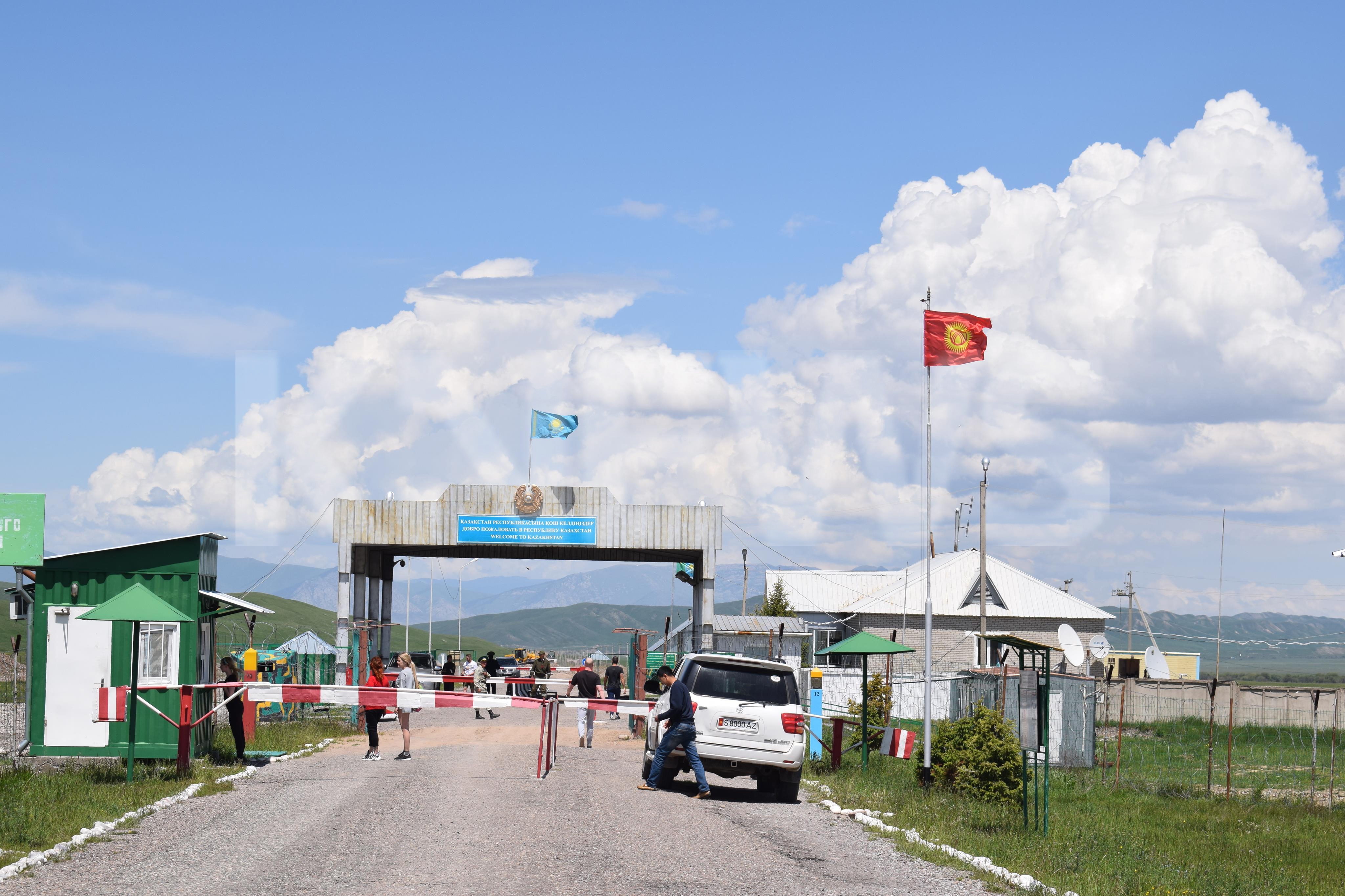 фотография границы казахстана