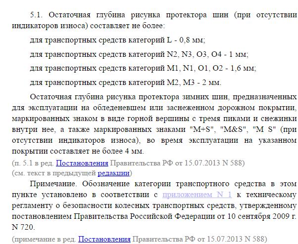 Допустимая высота протектора летних шин легковых авто: Полезные статьи про шины для автомобиля