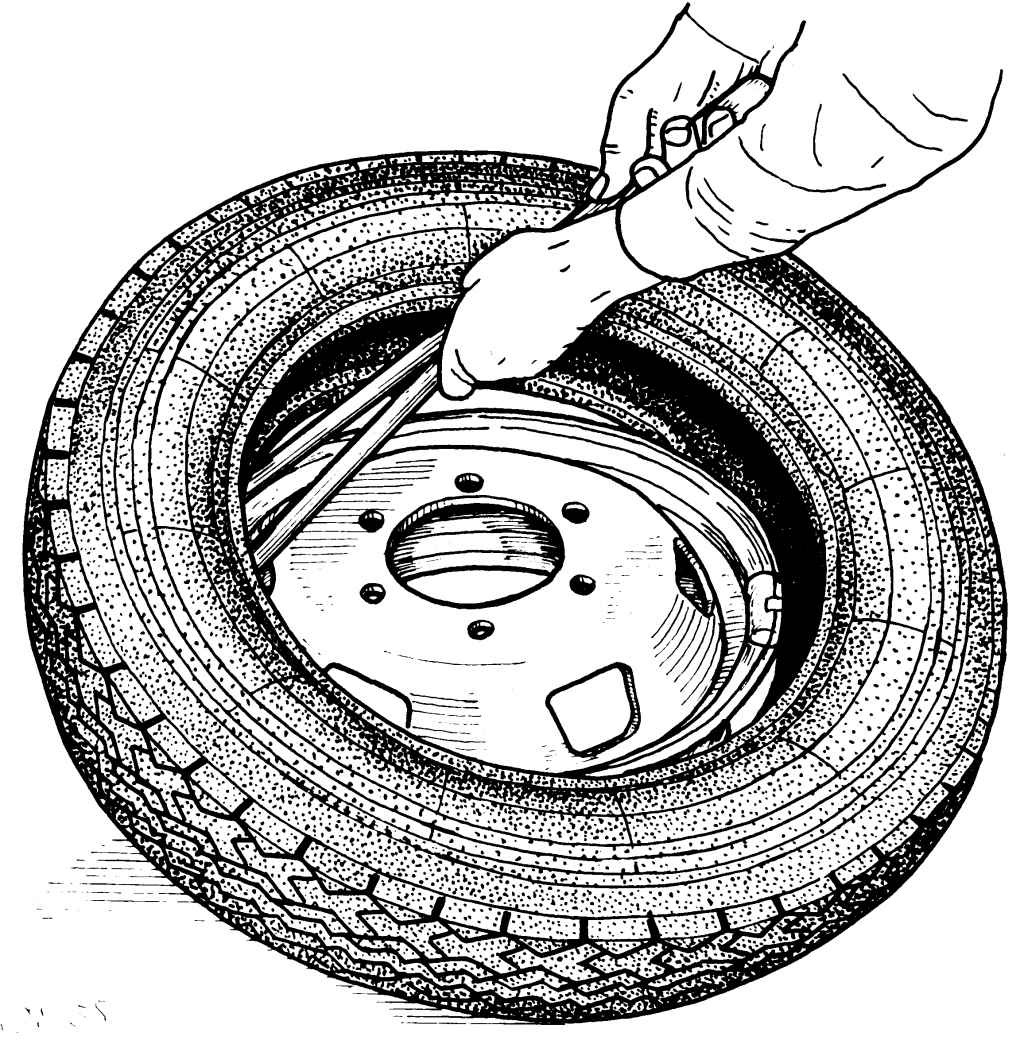 Как самому снять резину с диска: Как снять с диска резину