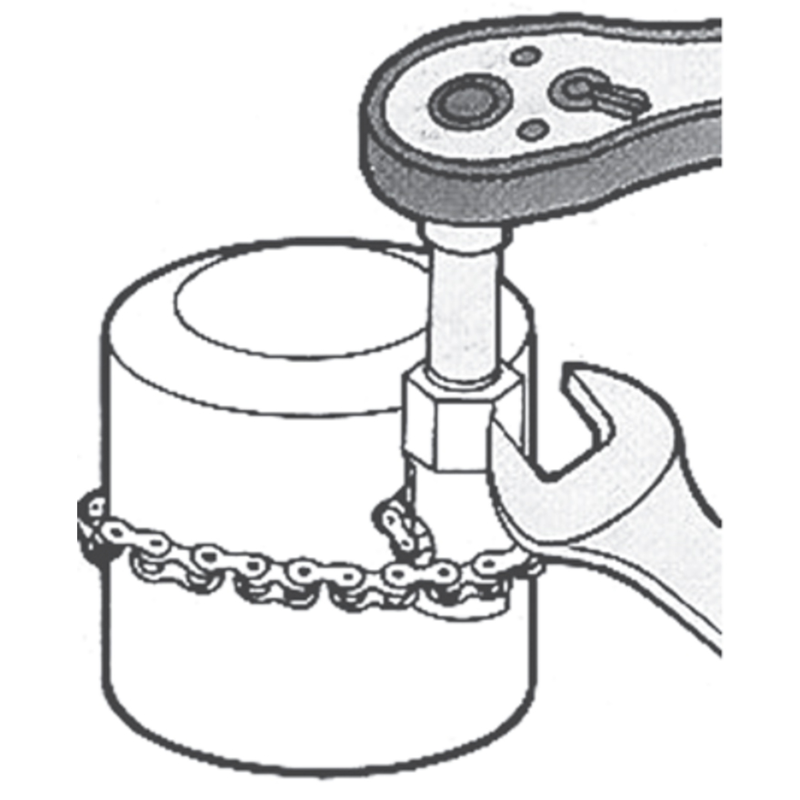 Съемник масляного фильтра чертеж: Цепной ключ своими руками для труб чертеж. Цепной ключ