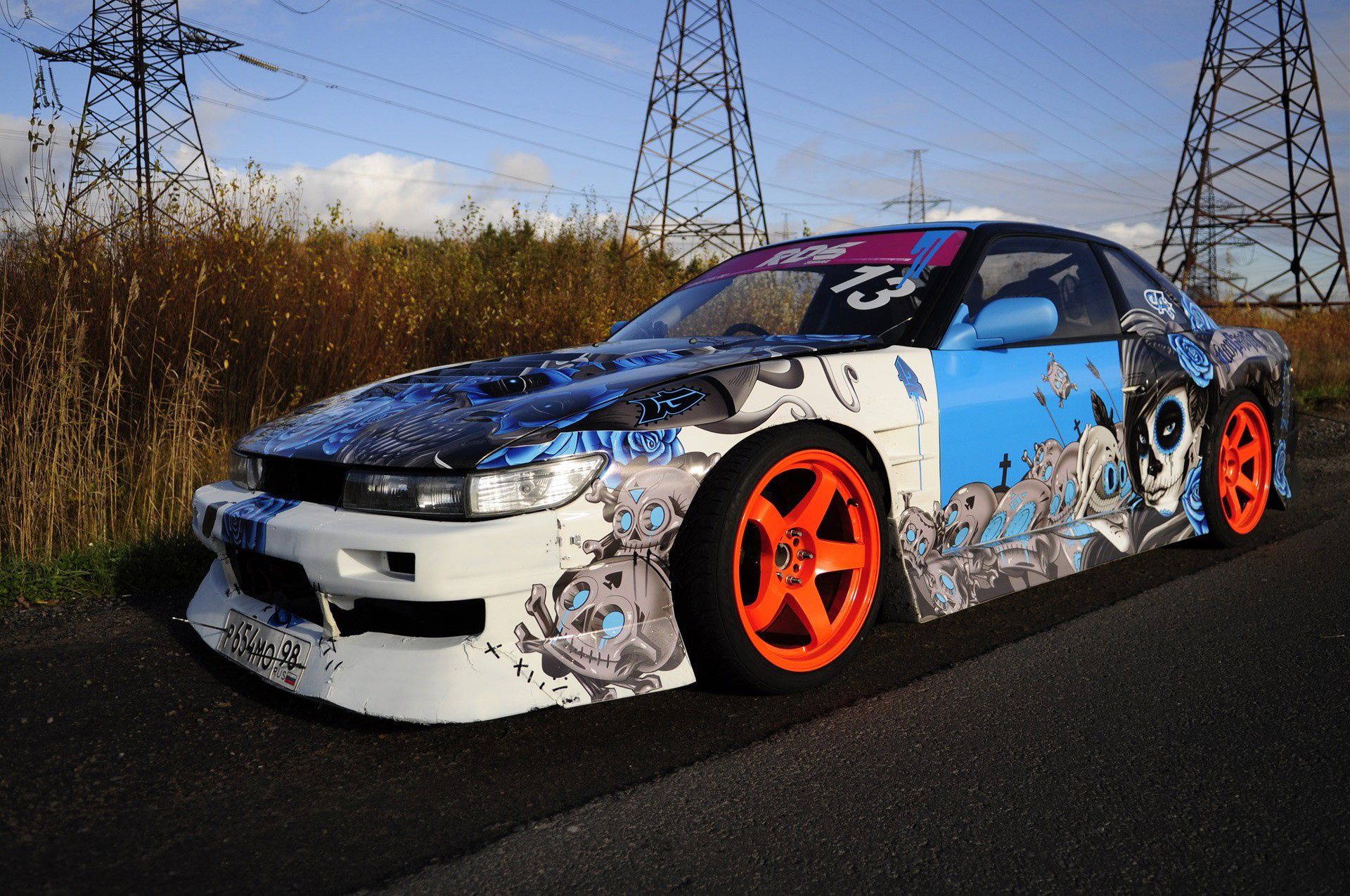 nissan silvia s15 королева дрифта