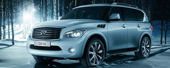 Большой внедорожник Infiniti QX56