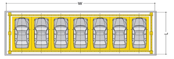 Стандартный размер парковочного места в паркинге: размеры для легковых и грузовых автомобилей :: SYL.ru