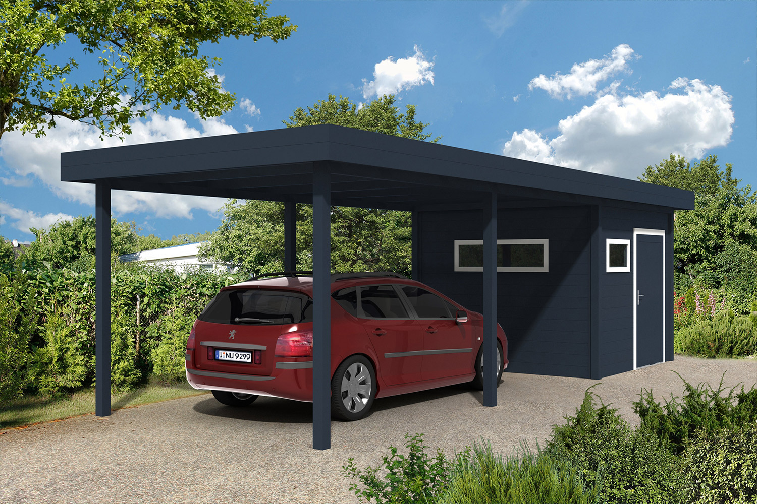 Легкий гараж для автомобиля: особенности строительства, как дешево построить из кирпича, как сделать постройку самому