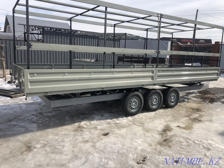 Полуприцеп на газель цена: Проектирование и производство прицепной, ёмкостной и фургонной техники.| berger74