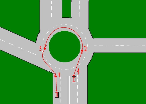Как правильно двигаться по круговому движению схема: новые правила проезда перекрестков с круговым движением