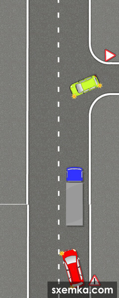 Обгон на перекрестке: ГИБДД продолжает разъяснять автомобилистам, как карается пересечение сплошной полосы — Российская газета