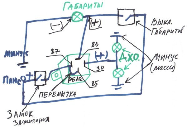 Схема подключения дхо через 4 контактное реле: Страница не найдена - PRICEP-VLG.RU