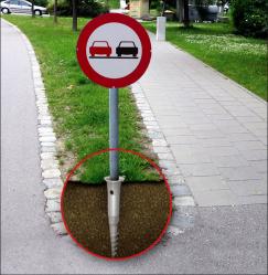 Установка дорожного знака: Правила установки дорожных знаков — размеры и высота дорожных знаков ПДД по ГОСТ