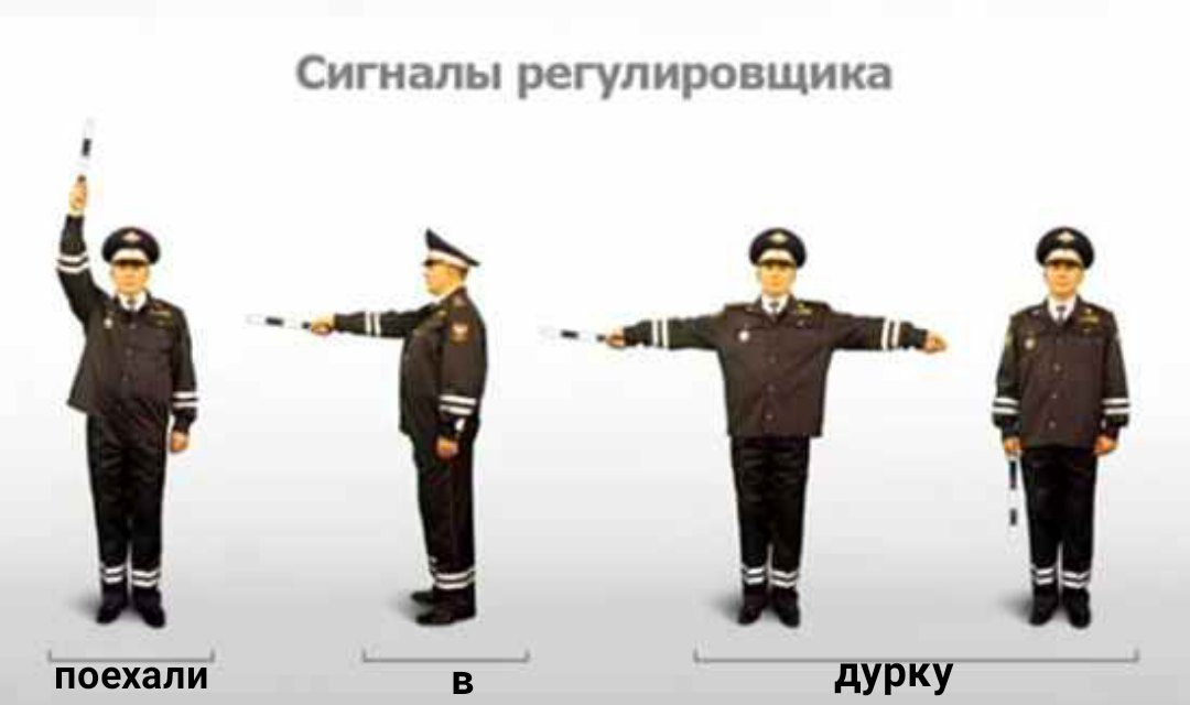 Сигналы регулировщика пдд 2019: ПДД 6.10 - Сигналы регулировщика