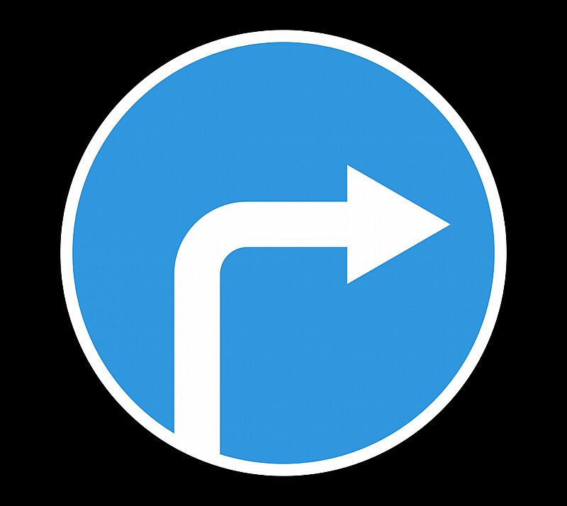 Дорожный знак на синем фоне две полоски перечеркнуты