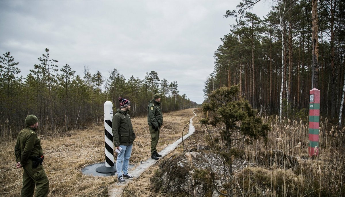 Незаконно пересекли российско эстонскую границу. КСП Эстонская граница. Пограничники Эстонии. КСП на границе с Финляндией. Финская граница.