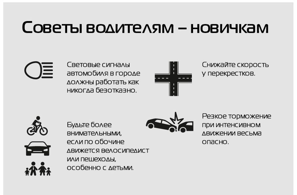 Советы новичкам водителям: Полезные советы начинающему водителю | «Центральная автошкола Москвы»