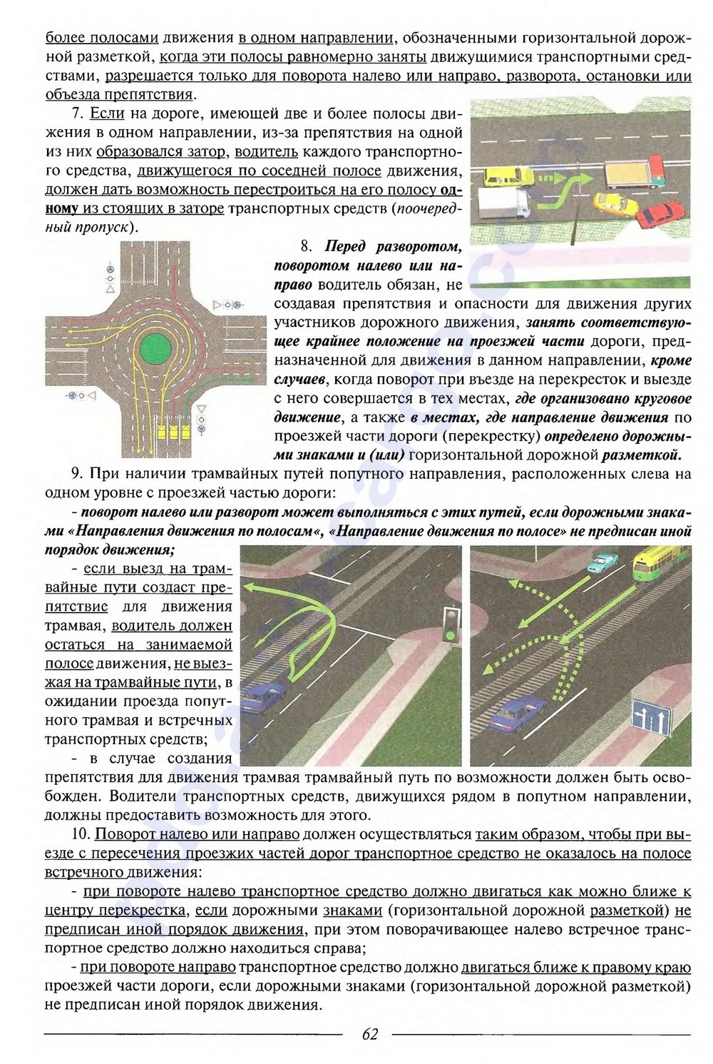 Границы перекрестка пдд схема