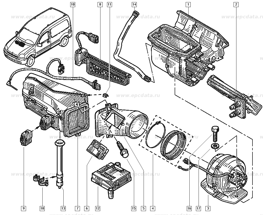 Устройство печки рено логан: Схема и устройство печки Renault Logan