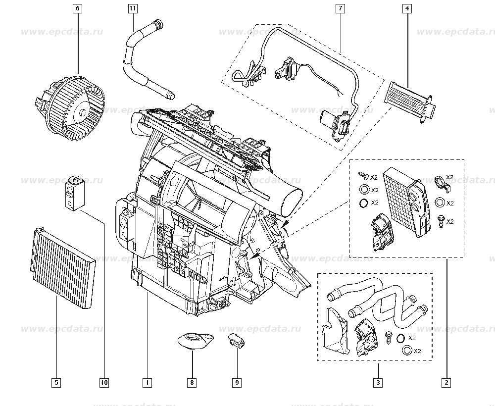 Устройство печки рено логан: Схема и устройство печки Renault Logan