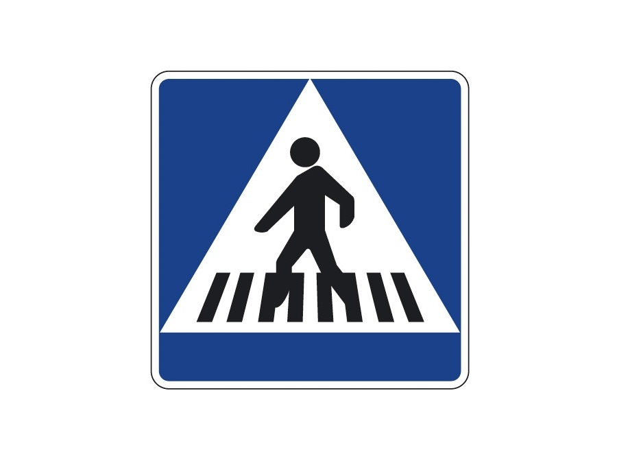 Знак дорожного движения пешеходный переход: Дорожный знак 5.19.1 «Пешеходный переход»