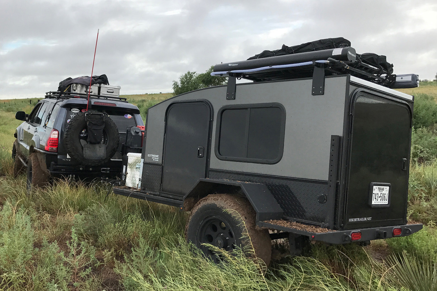 Офф роуд прицеп: Российский Off-road прицеп «CAMPER 1000» показали охотникам и рыбакам