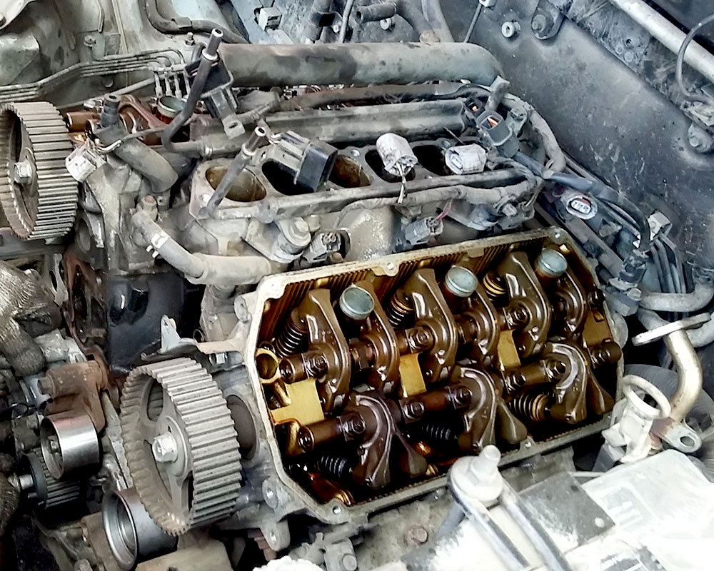 Первый ремонт двигателя