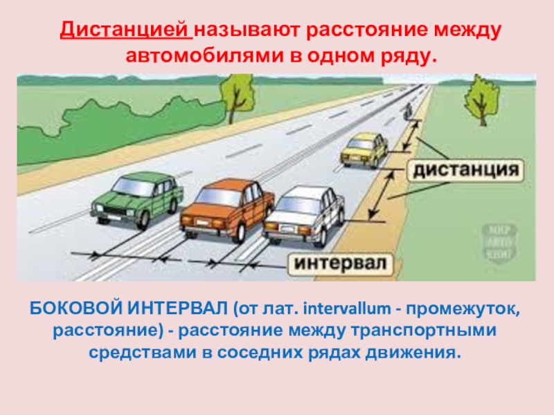 Безопасная дистанция между автомобилями: Безопасная дистанция и боковой интервал - Новости - ГИБДД отделения МВД - Государственные организации информируют