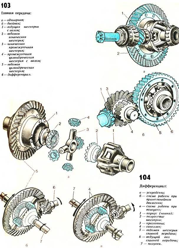 Устройство дифференциала автомобиля: устройство, виды и принцип работы