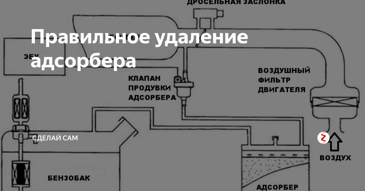 Абсорбер топливный что делает: Адсорбер. Что это такое в машине, для чего нужен, на что влияет и какие основные признаки неисправности