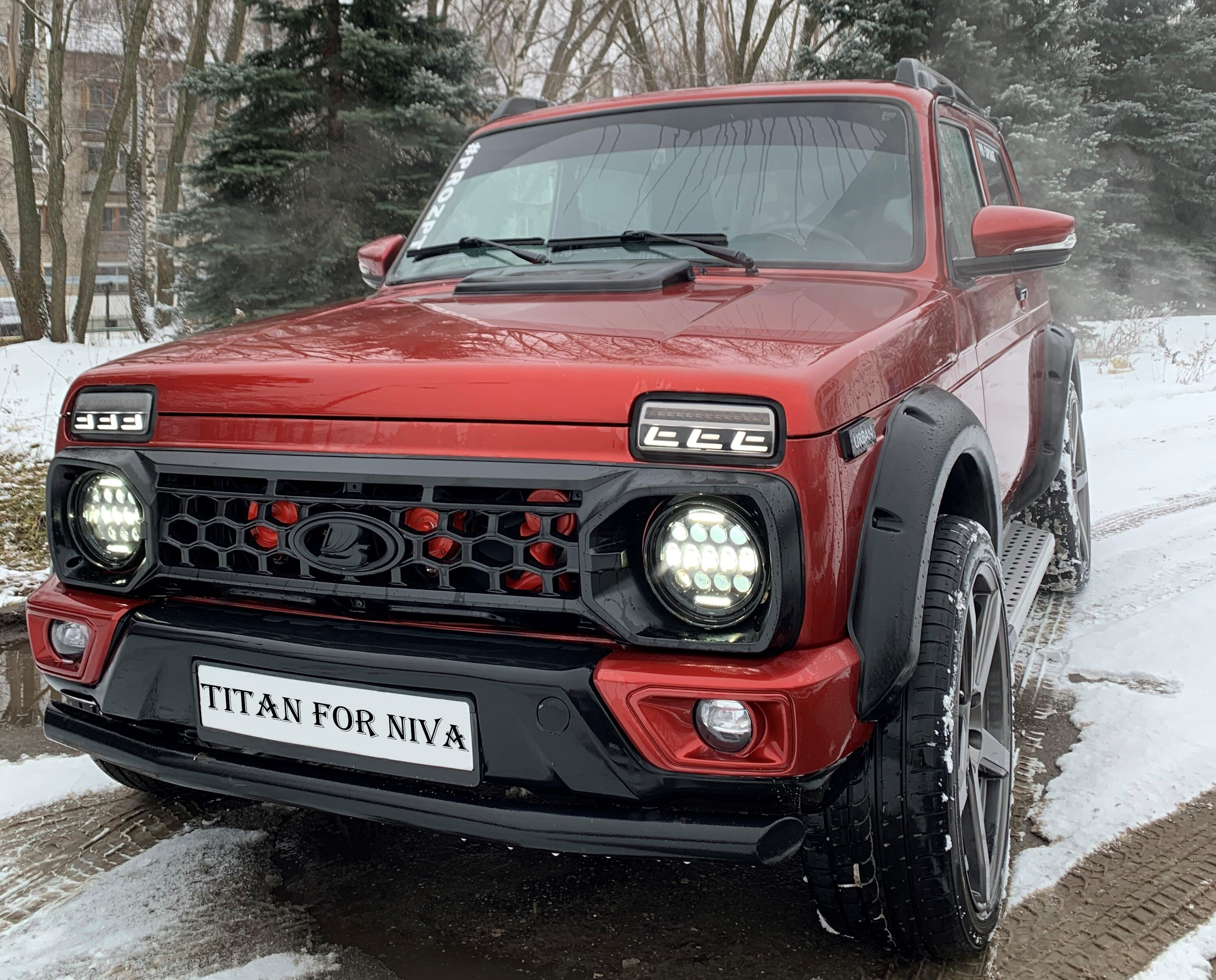 Внешний тюнинг нива: Тюнинг на Ваз Нива 4x4 (LADA Niva) купить с доставкой по РФ