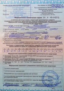 Список противопоказаний к управлению транспортным средством: Статья 23.1. Медицинские противопоказания, медицинские показания и медицинские ограничения к управлению транспортными средствами \ КонсультантПлюс