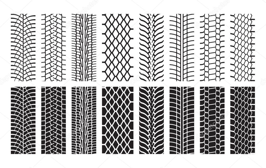 Шины с различными рисунками протектора