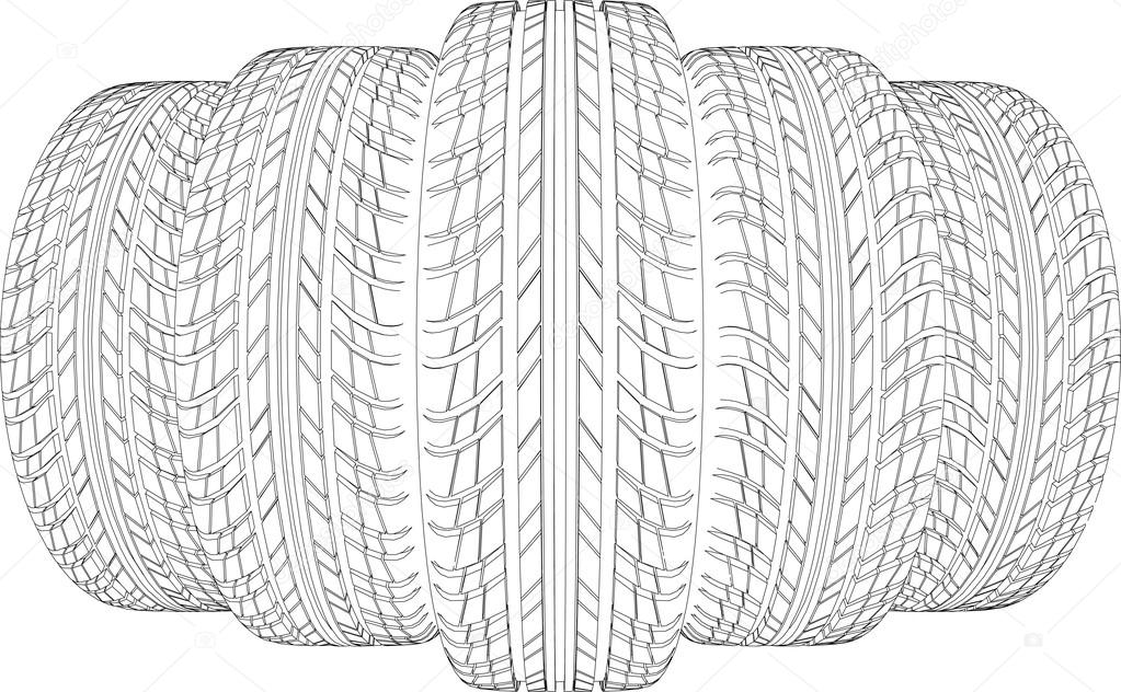 Рисунок шин: Рисунок протектора шин, как выбрать нужный вид или тип протектора автошины