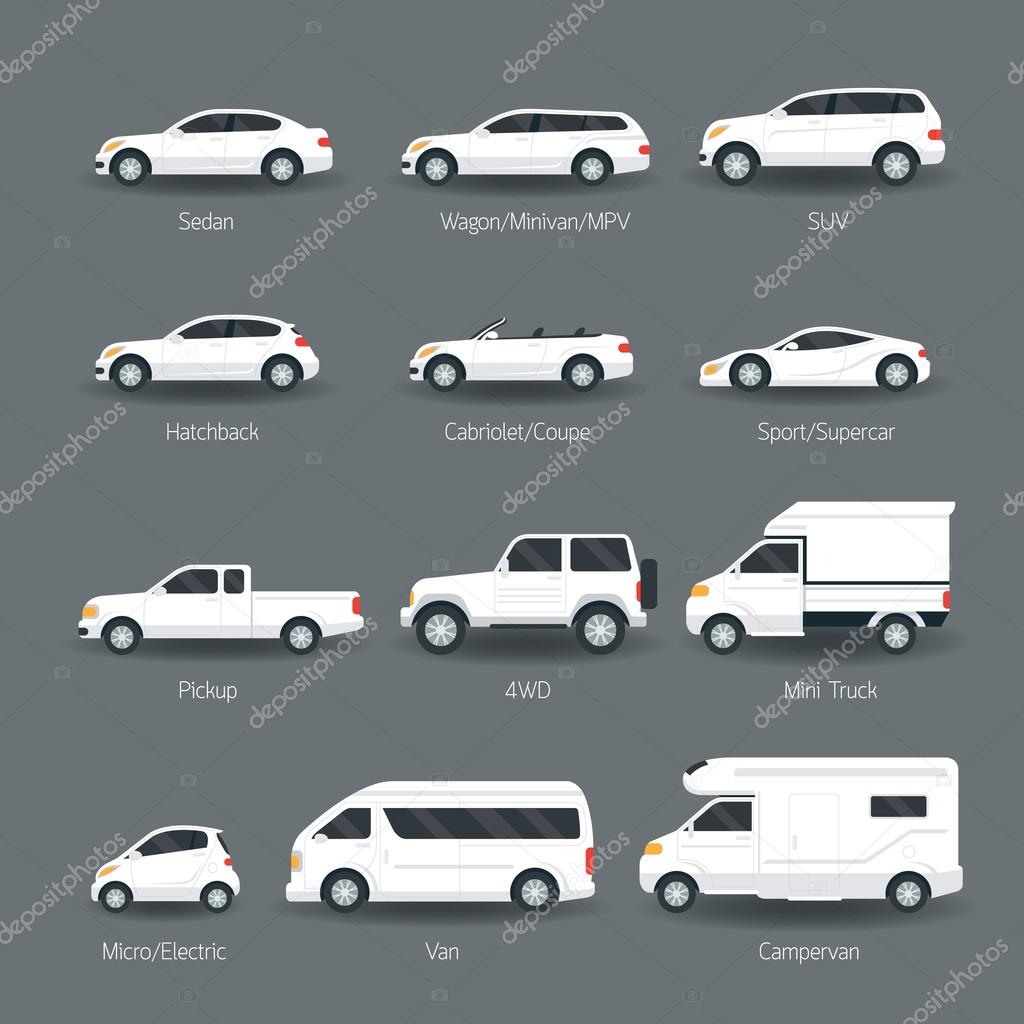 Разновидность кузовов автомобилей: Виды кузовов автомобиля