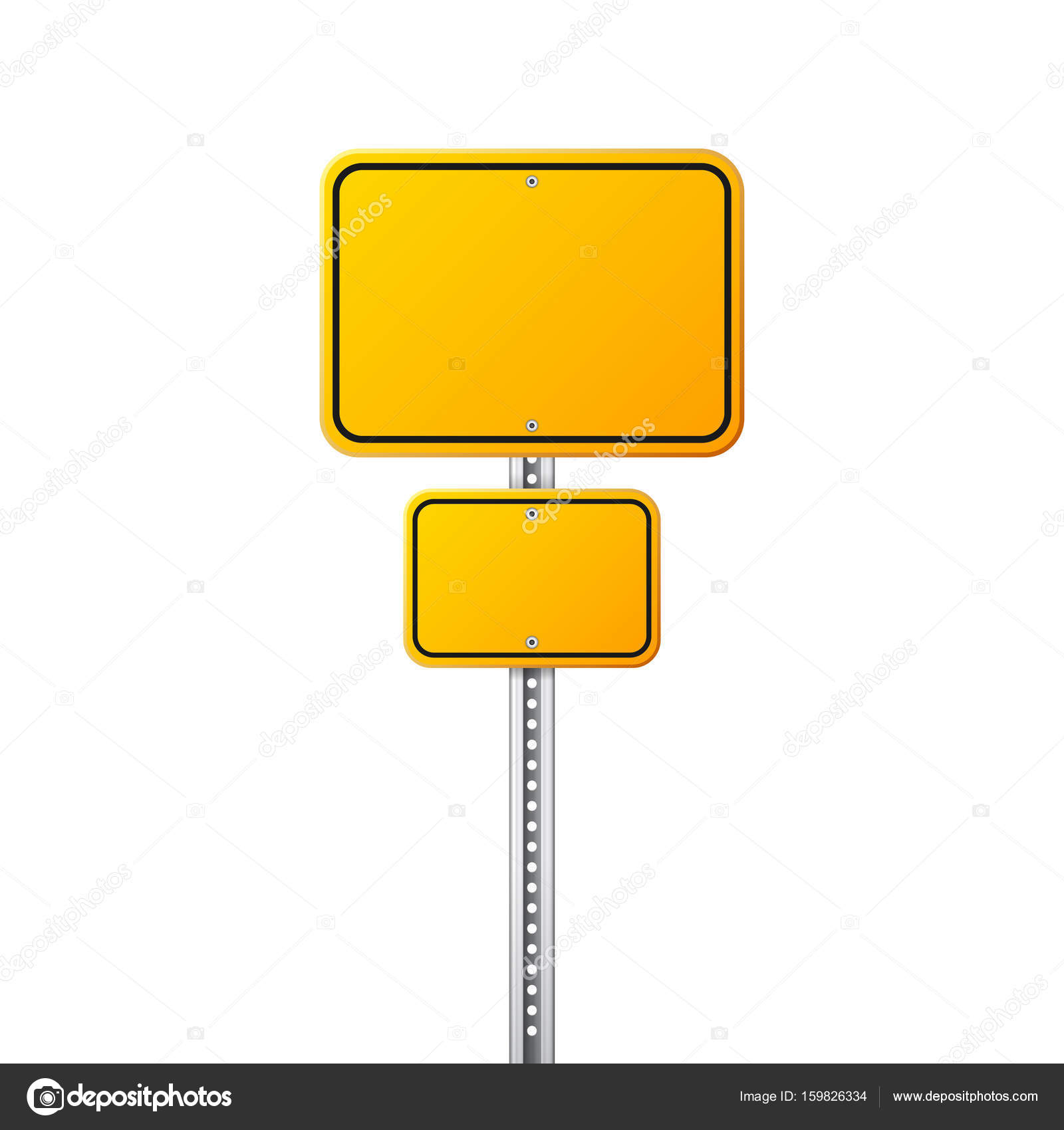 Желтый дорожный знак: Временные дорожные знаки