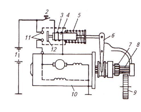 Электронная схема стартера