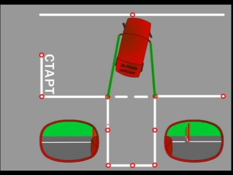 Упражнение гараж автодром пошагово 2018: Экзаменационные упражнения на автодроме (закрытой площадке) для категории В