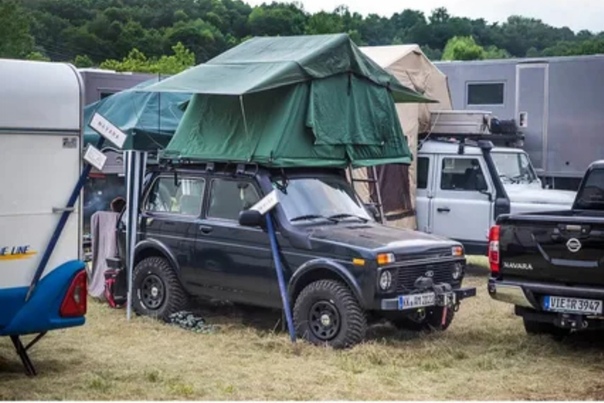 Прицеп из нивы: В сети показали оригинальный прицеп из LADA 4x4