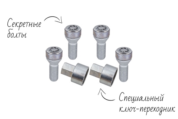 Как открутить секретки на колесах без ключа: Как снять секретки, не имея ключа под рукой? 5 простых и доступных способов