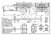 Прицеп своими руками чертежи размеры фото видео: Прицеп для легкового автомобиля своими руками + чертежи / фото / видео