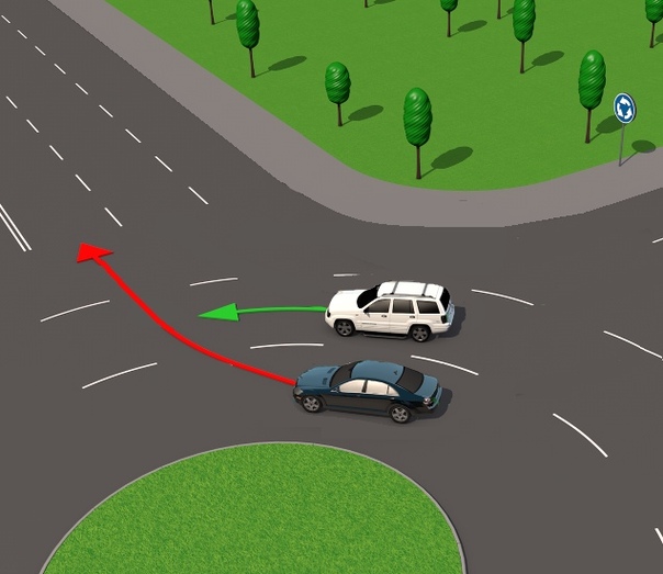 Движение во дворе кто кому уступает: Встречный разъезд во дворе — кто должен уступать