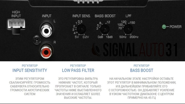 Как настроить саб: настройка сабвуфера