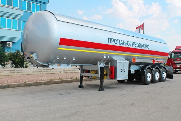 Прицеп для перевозки газа: Автоцистерны для перевозки сжиженного и газообразного газа – Компания Лигир