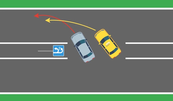 Кто должен уступить дорогу при сужении дороги: кто должен уступать — Российская газета