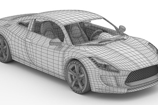 3Д моделирование машин: 3D модель автомобиля: принципы 3д моделирования авто и машин